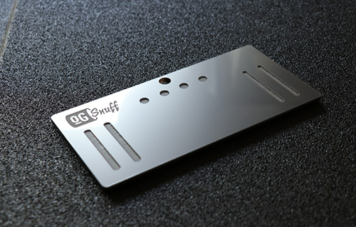 Fusion V1 Snuff Board Metallic Silver